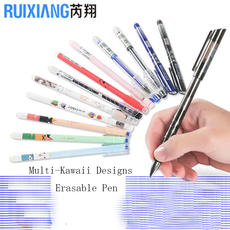 Ручка гелевая со стираемыми чернилами 12 шт./лот 0 5 мм|gel ink pen|erasable gel penpen 0.5mm |
