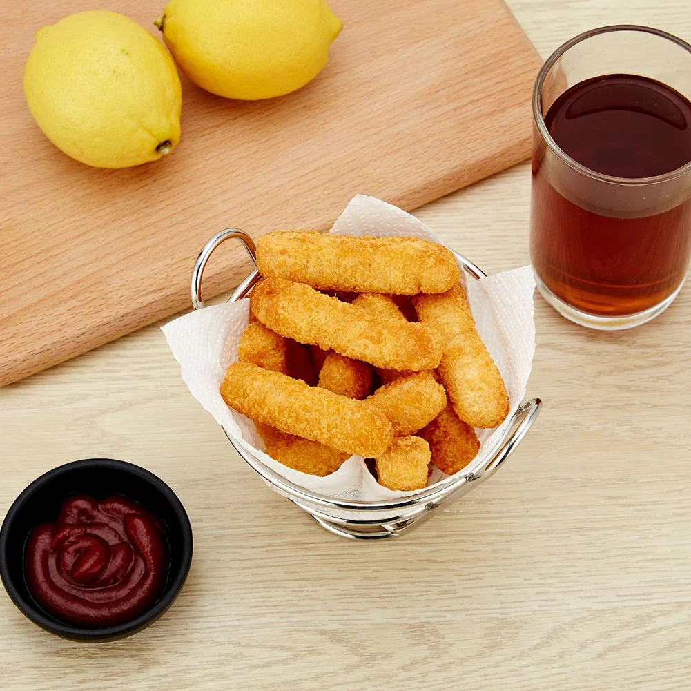 Прочные кухонные инструменты из нержавеющей стали набор посуды для снеков