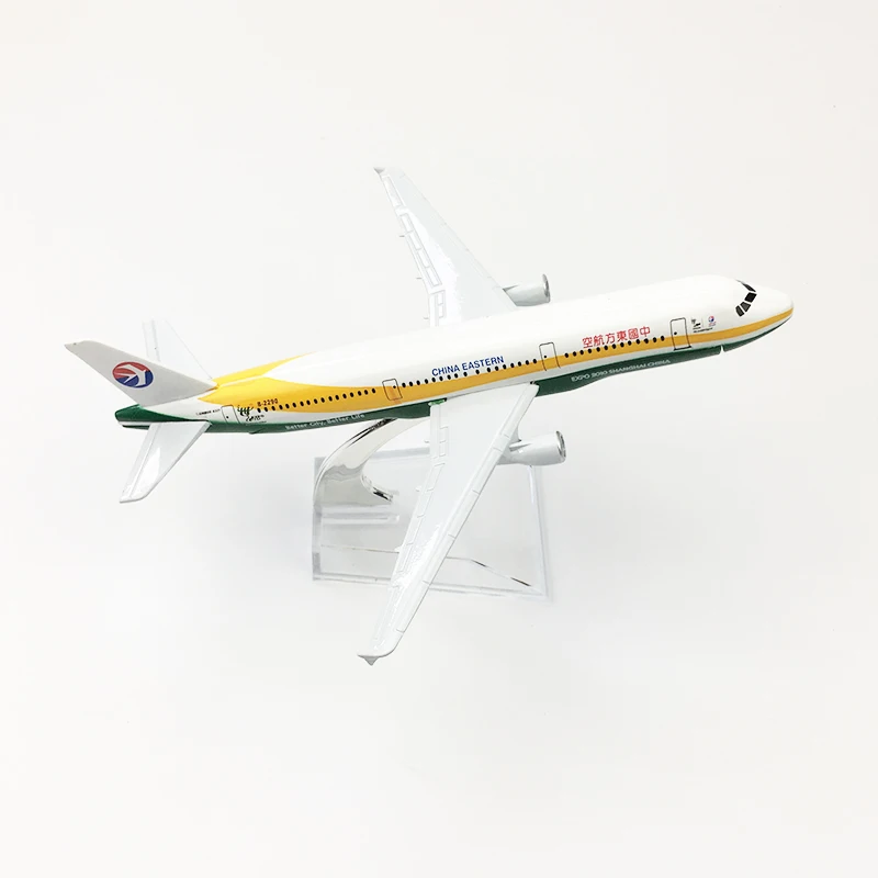 Модель самолета восточные авиалинии из Китая 16 см модель A320 металлическая литая