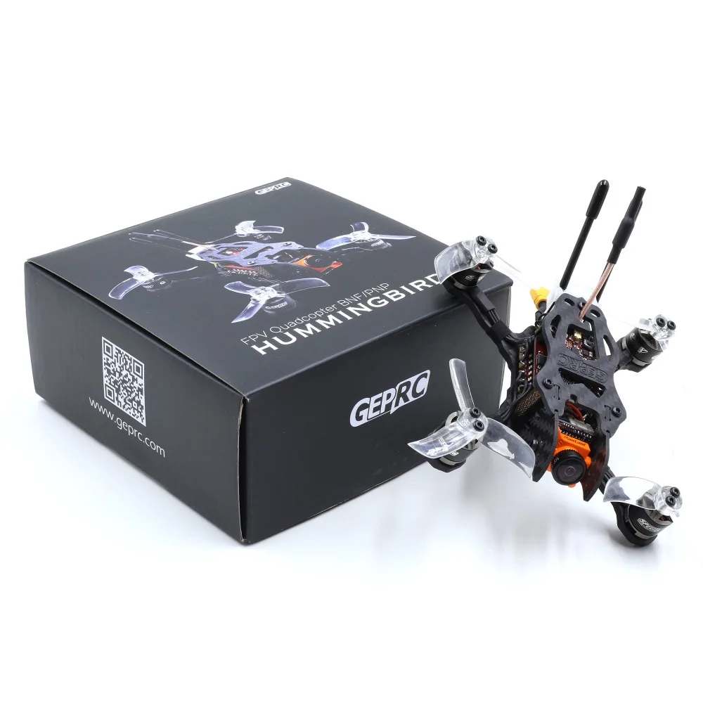 Комплект с рамкой GEPRC GEP Hummingbird PNP/BNF FPV для использования в помещении мини дроны