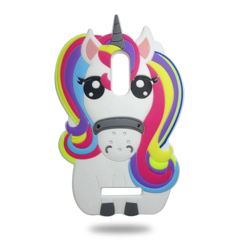For xiaomi redmi note 3 case 3D Cartoon Colored Unicorn Cover Xiaomi Redmi 4 Silicone Case 4X |