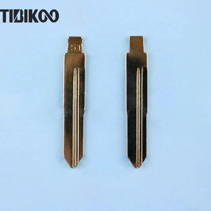 

NO.51 Replacement Key Blade for Chery A5 A3 Tiggo Side Groove