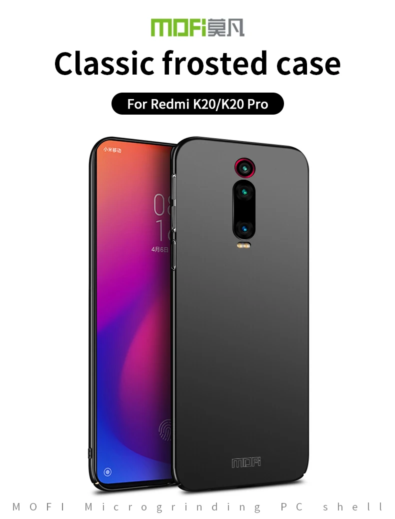 MOFi для Xiaomi Redmi K20/K20 Pro, чехол для телефона s, Ультратонкий чехол, защитная задняя крышка для Xiaomi Redmi K20
