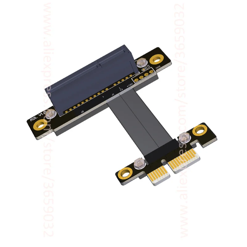 Кабель PCIe 3 0x1 штекер на гнездо x4 защита от электромагнитных помех 8G/bps PCI E III 1x 4x