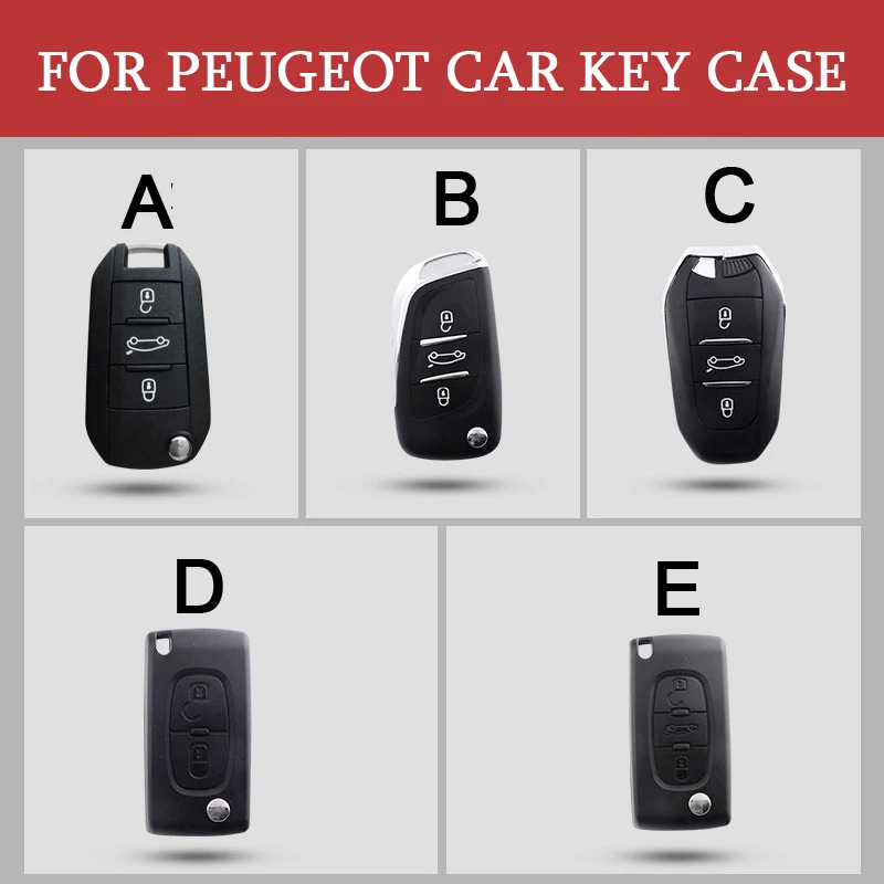 Натуральная кожа ключа автомобиля чехол для peugeot Новый 308 3008 301 2008 508 4008 5008 408 кольцо