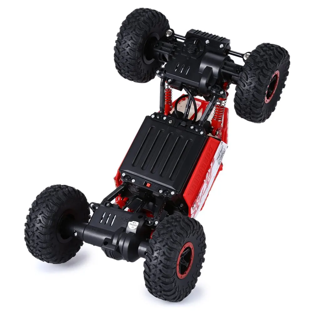 Оригинальный Радиоуправляемый автомобиль 4WD 2 4 ГГц для скалолазания ралли 4x4 с