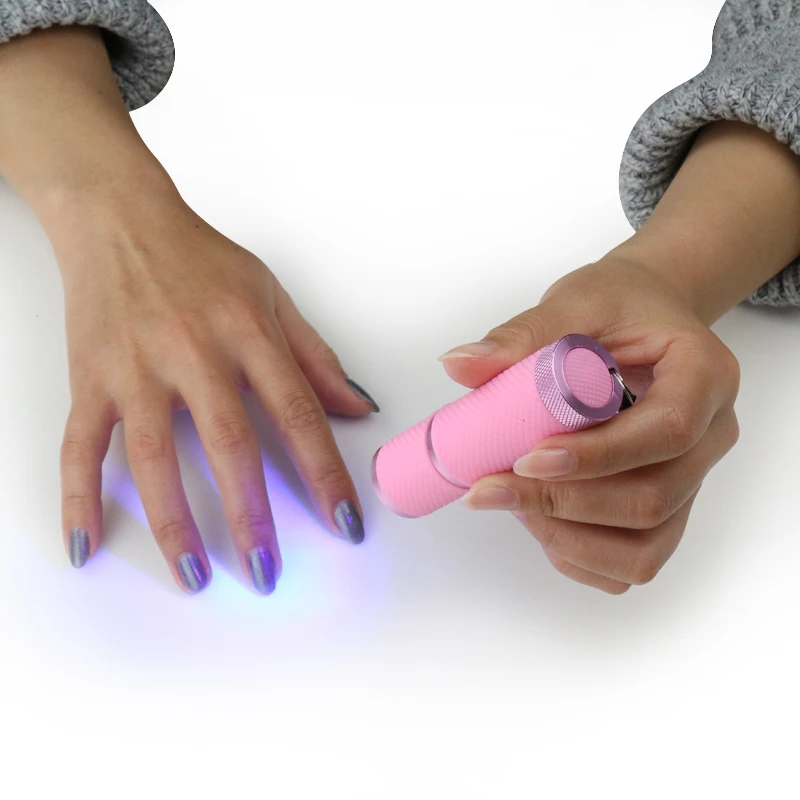 Belen 9 Вт Сушилка для ногтей мини фонарик светодиодный портативная лампа сушилка