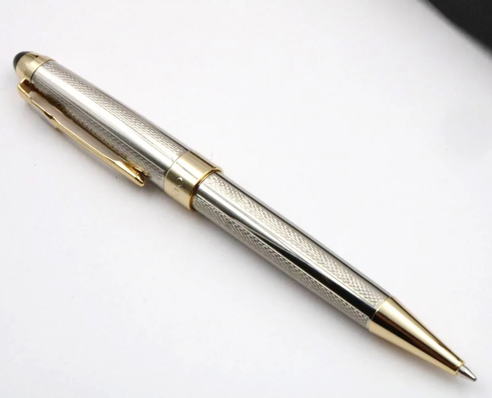 Jinhao 165 волн нержавеющая сталь Золотая отделка металлическая Подарочная шариковая ручка