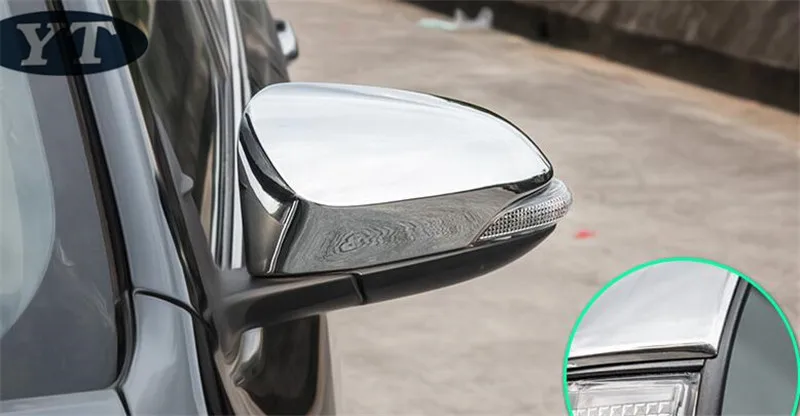Авто крышка зеркала заднего вида крышка для Toyota Camry, abs хром, авто аксессуары, автомобильные аксессуары. 2 шт