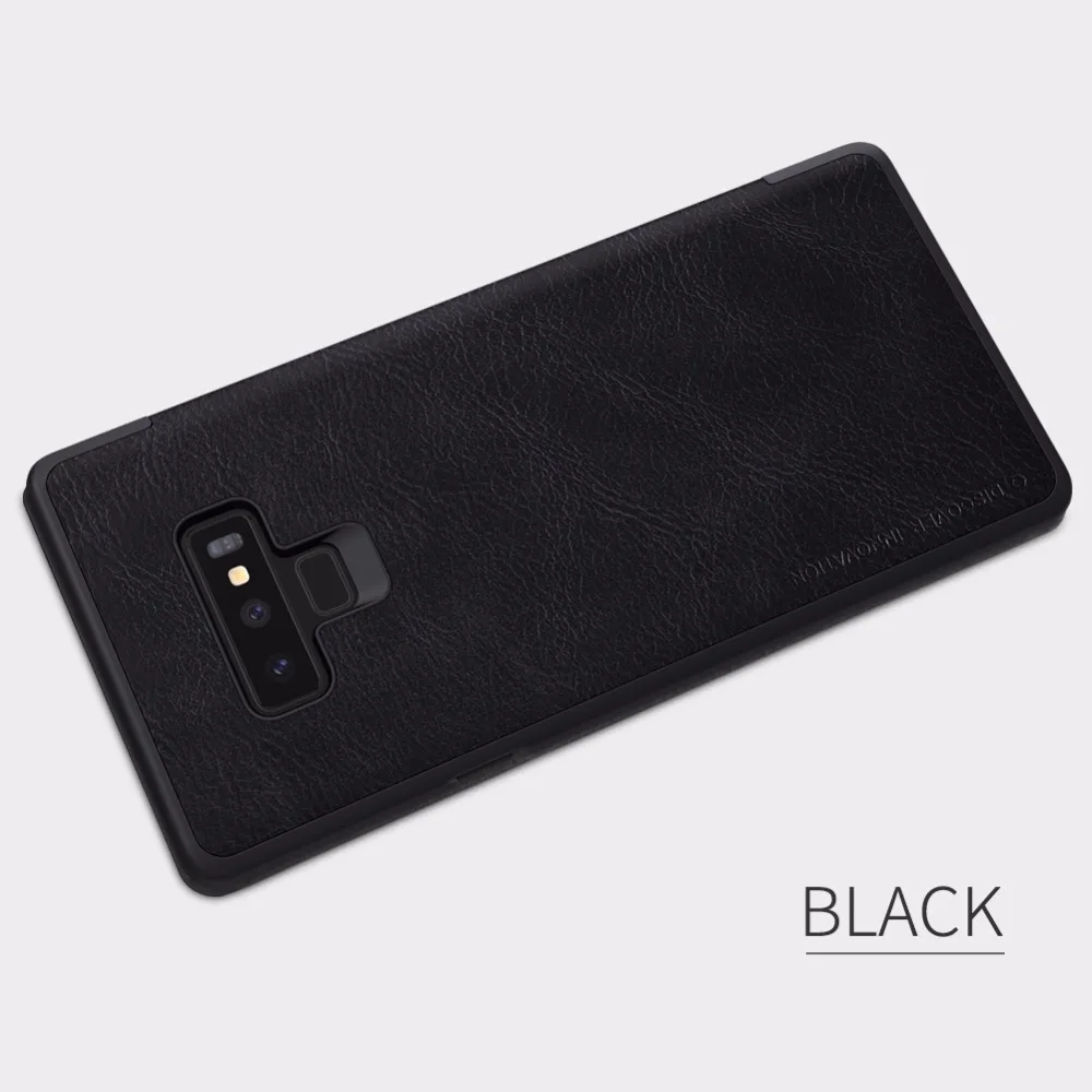 Чехол для samsung Galaxy Note 9 8 Nillkin QIN, кожаный чехол, карман для карт, кошелек, сумка, откидная крышка для Sam Galaxy Note9+ розничная посылка