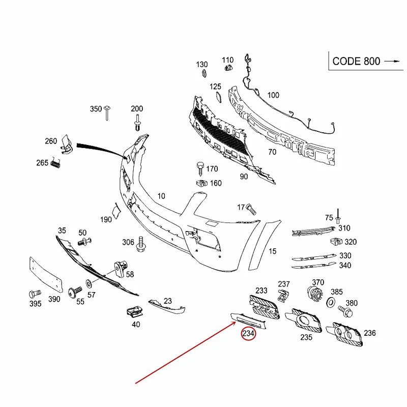 

Автомобильная противотуманная фара, светящаяся противотуманная фара GL500mer CES-be nz2011, передний бампер, противотуманный светильник, лампа для вождения