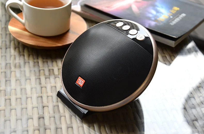 Портативный интеллектуальный беспроводной Bluetooth динамик стерео бас эффект