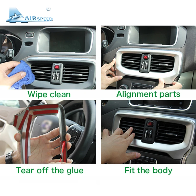 AIRSPEED интерьерная консоль кондиционера Выходная декоративная крышка отделка из