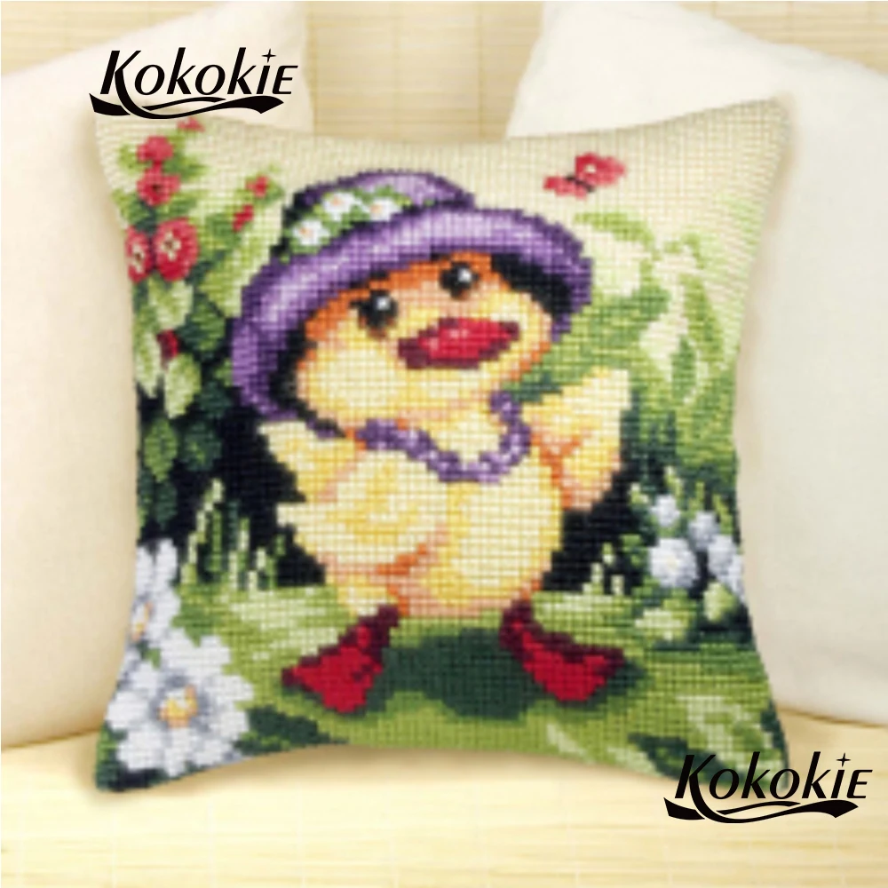 Diy материал для рукоделия подушка коврик Набор вышивки крестиком распродажа