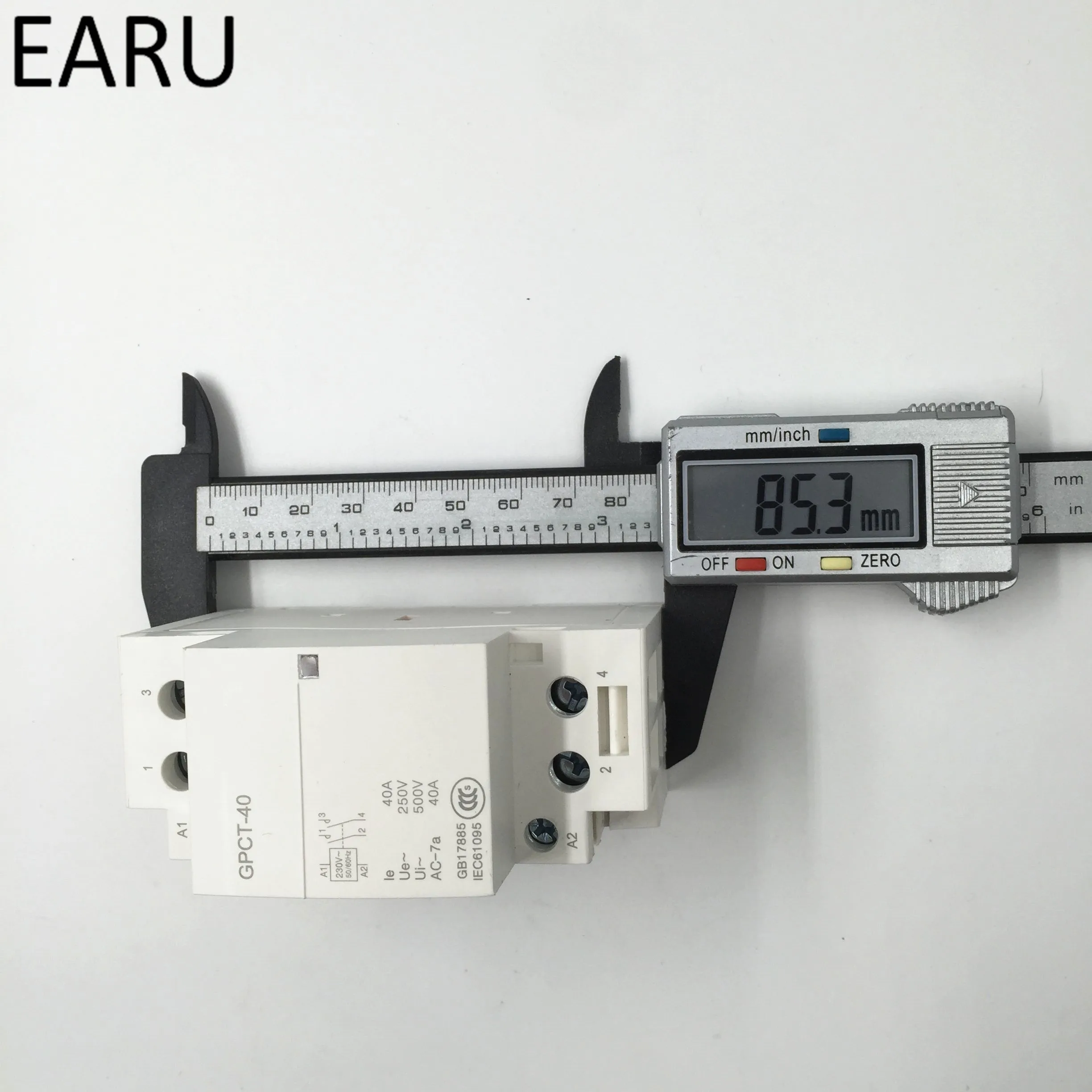 GPCT1 Американская классификация проводов 2р 40A 63A 100A 110 V/120 V 50/60HZ Din Rail AC контактор для дома 2NO для дома, отеля, ресторана
