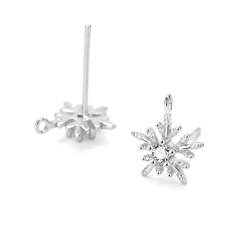 Серьги из стерлингового серебра 925 пробы, аксессуары, золото, серебро, женская мода, инкрустированный драгоценный камень, ушной крючок, висящий DIY для изготовления украшений вручную