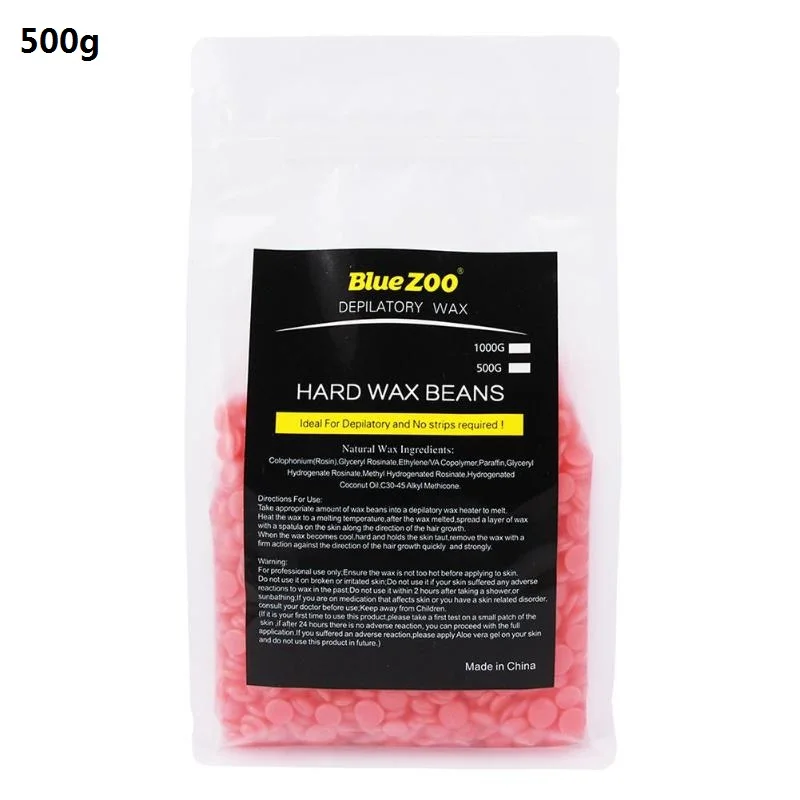 500g Waxes Многофункциональный Профессиональный нагреватель горячего воска, Спа Ручной эпилятор для ног, парафин, нагреватель воска, машина для удаления волос - Цвет: 500g Waxes