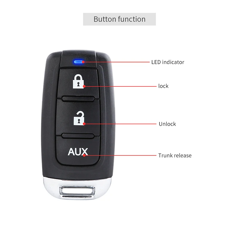 EASYGUARD компания Универсальная автомобильная Автозапуск комплект центральный