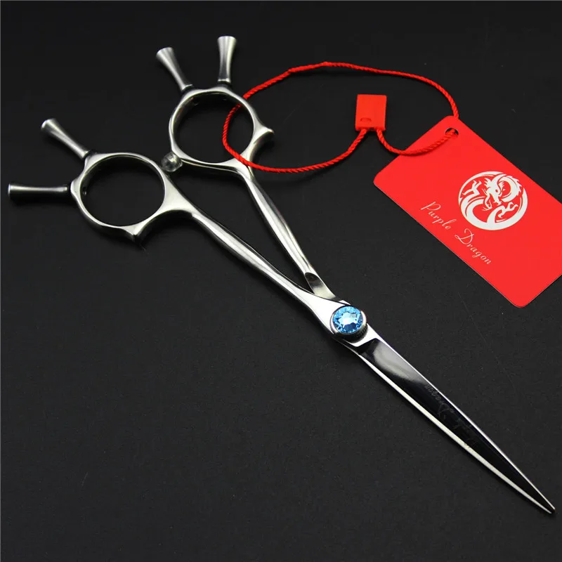 Профессиональные ножницы для стрижки волос Purple Dragon 6 дюймов нож парикмахера