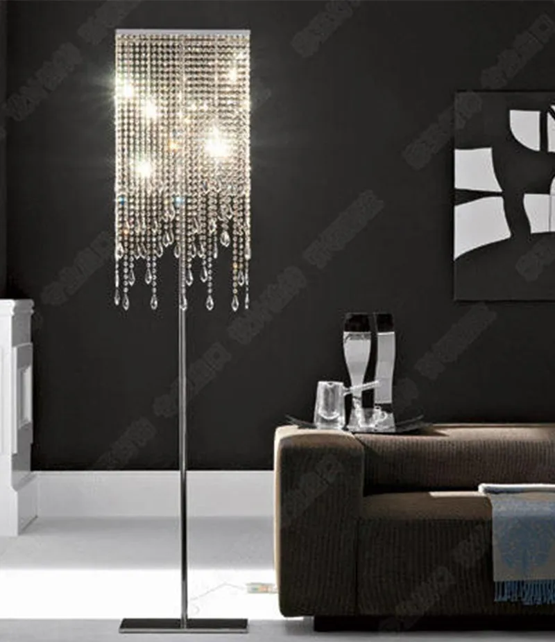 Гостиничные дневные прямоугольные светодиодные светильники с кристаллами для