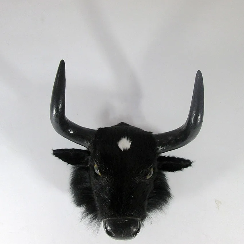 Simulation cow hanging animals hang crafts exhibition hall pendant sitting room home decoration photography props | Дом и сад