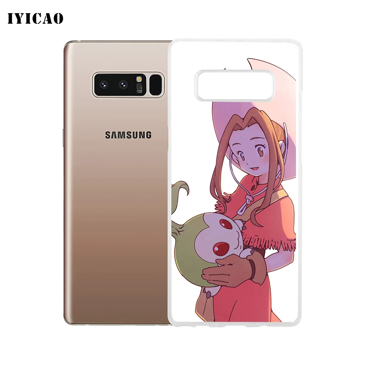 IYICAO Digimon Мягкий силиконовый чехол для телефона Samsung A5 A6 Plus A7 A8 A9 J3 J5 J7 Note 8 9 TPU