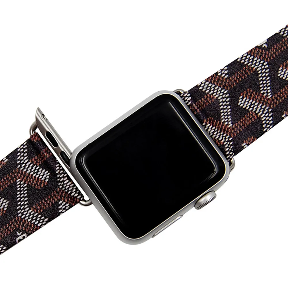 Ремешок из натуральной кожи для Apple watch ремешок 42 мм/38 мм iwatch 4/3 браслет 44 мм/40