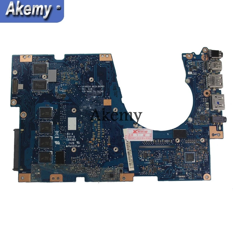 XinKaidi UX303LN материнская плата i7 5500U GT940M для ASUS UX303LNB ноутбука плата|Материнские