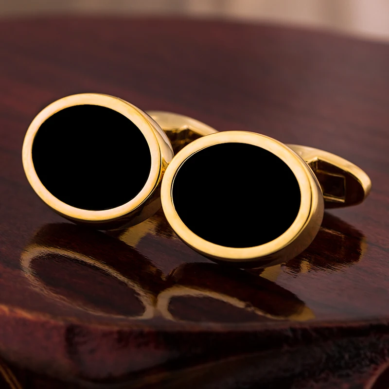 KFLK французская рубашка модная запонка для мужчин брендовая кнопка овальная