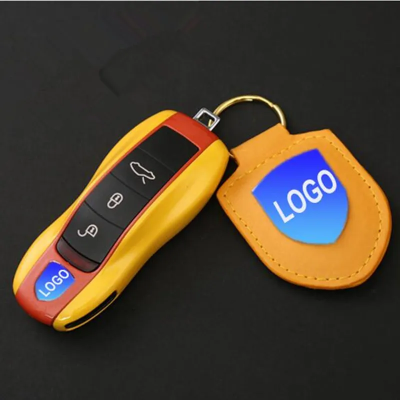2018 новые творческие смешанный цвет авто ключ крышка модный стиль автомобилей