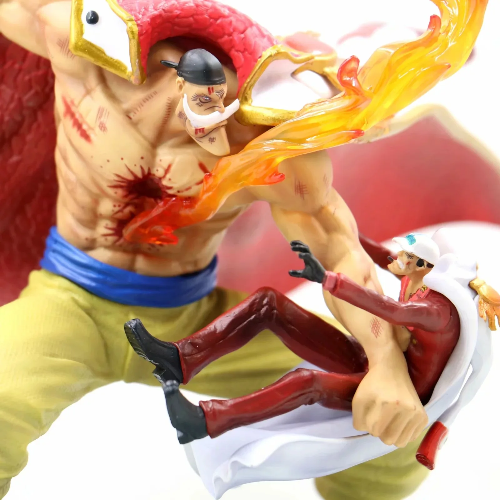 Anime One Piece Whitebeard Pirates Edward Newgate Battle Vs Sakazuki Gk Statue Action Figure Model Toys Buy At The Price Of 34 99 In Aliexpress Com Imall Com