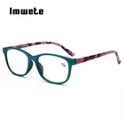 Imwete ультралегкие очки для чтения для мужчин и женщин, мужские пресбиопические очки с высокой четкостью, очки для чтения из смолы, очки по рецепту