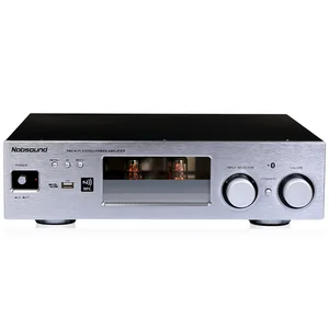 2021 Новый Nobsound PM5 серебристо-черный 250 Вт вакуумная трубка стерео NFC Bluetooth и USB усилитель воспроизведения музыки без потерь