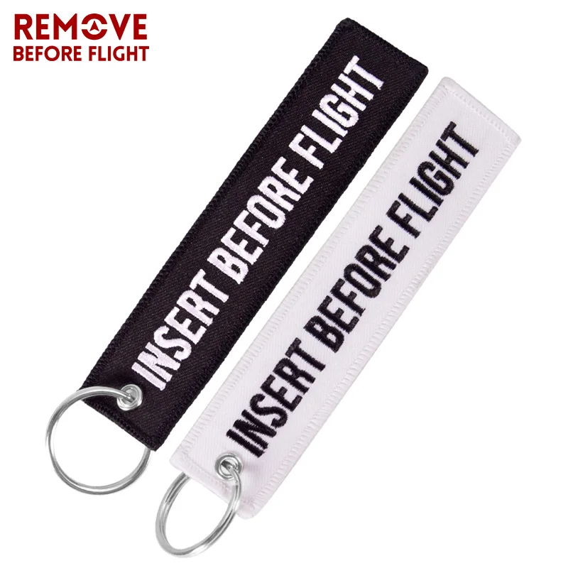 Комплект из 2 предметов модная вставка перед полетом брелок тег ювелирные