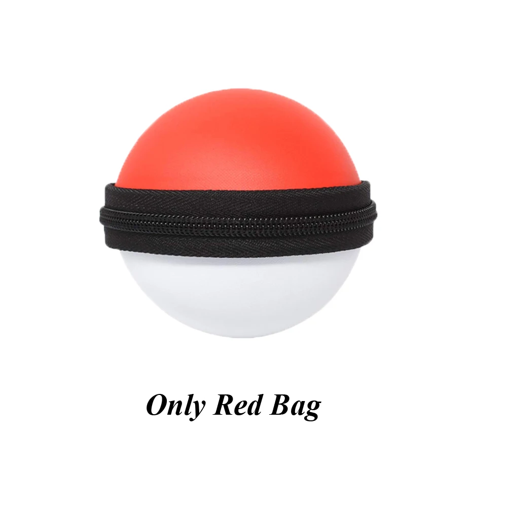 Only Red Bag IVYUEEN 2 в 1 для Nintendo Switch Poke ball plus контроллер сумка для переноски и с украшением в виде кристаллов чехол прозрачный просвечивающийся чехол КРЫШКА ДЛЯ командной игры в покебол(Иви - Цвет: Only Red Bag