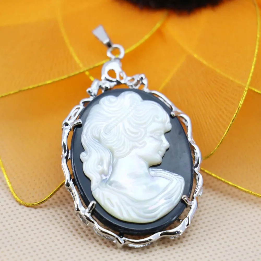 34*51mm Ethnic Chic Prevalent character Abalone seashell sea shell pendant embroider craft jewelry making design diy Accessories | Украшения