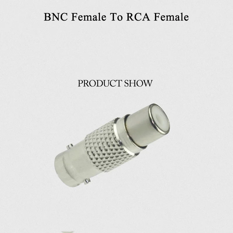BNC F To FCA F GuSou 3x BNC Мужской Женский на BNC RCA Мужской Женский F/F разъем адаптера разъем удлинитель для видеонаблюдения камеры безопасности видео - Цвет: BNC F To FCA F