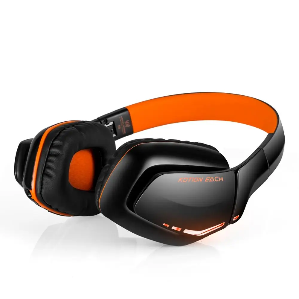 B3505 Wireless Bluetooth 4. 1 Stereo Gaming Headphones Earphones Gamer Headset with microphone HiFi Music Helmet for iphone game |