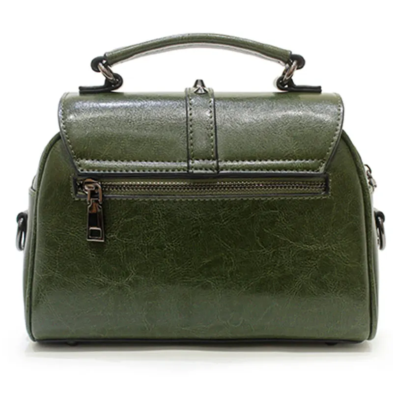 Весенний стиль 100% натуральная кожа Для женщин сумки модные однотонные шлепанцы