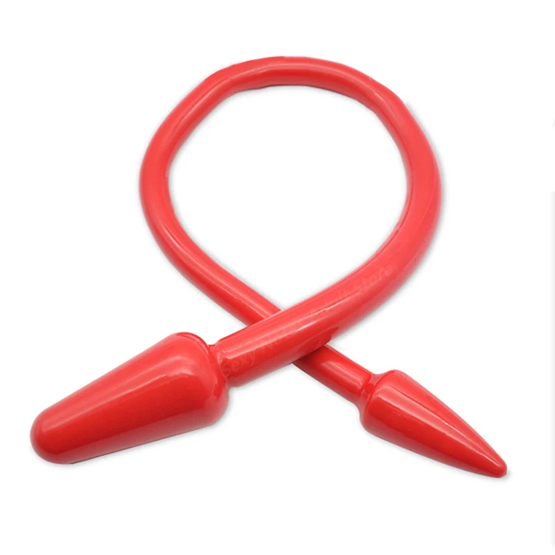 Long Butt Plug Double Anal Penetration Dildo Prostata Massage Buttplug Dilatador Big Gay Balls Sex Toy For Couple | Красота и