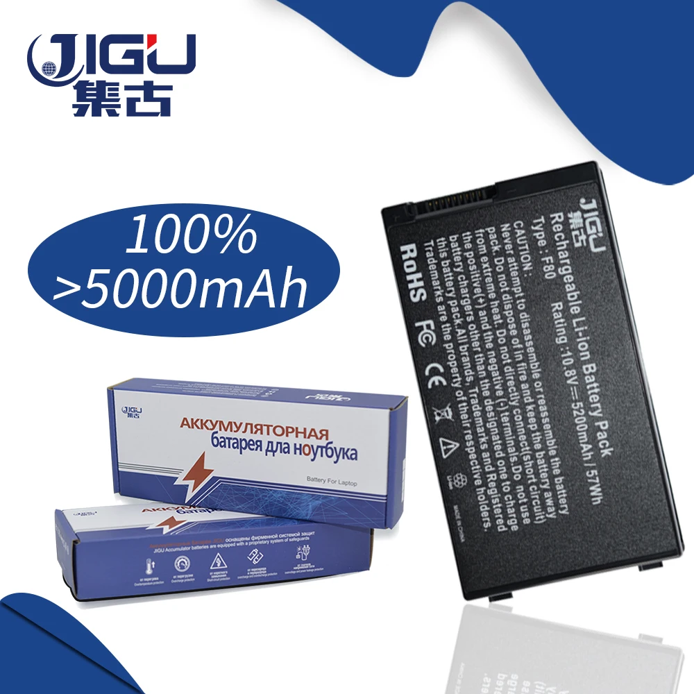 Аккумулятор JIGU для ноутбука Asus X80H Новый аккумулятор X80L X80Le X80N X81Sc X81Se X81Sr X83Vm X80Z X85S