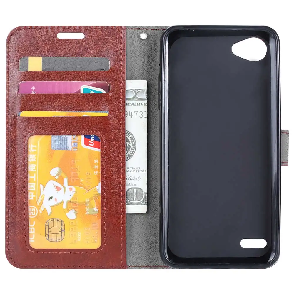 Newellya чехол для LG q6 G6 мини lgq6 Обложка Грязь Устойчив из искусственной кожи Coque с
