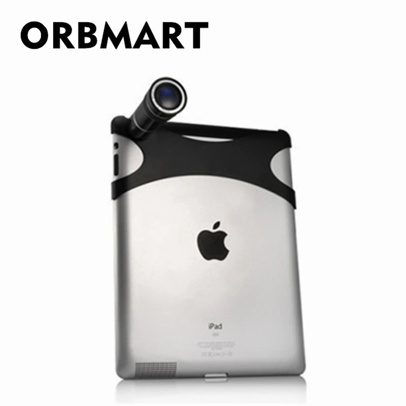 

ORBMART 10X Optical Zoom Telescope Camera Lens With Case For iPad 2 3 The New Ipad (Black)