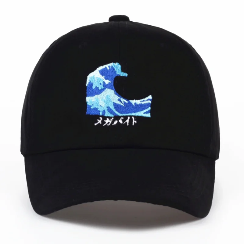 VORON дышащая бейсболка с волнами, бейсболка s Strapback, бейсболка Bboy, хип-хоп головные уборы для мужчин и женщин, облегающая Шапка черного, розового и белого цветов