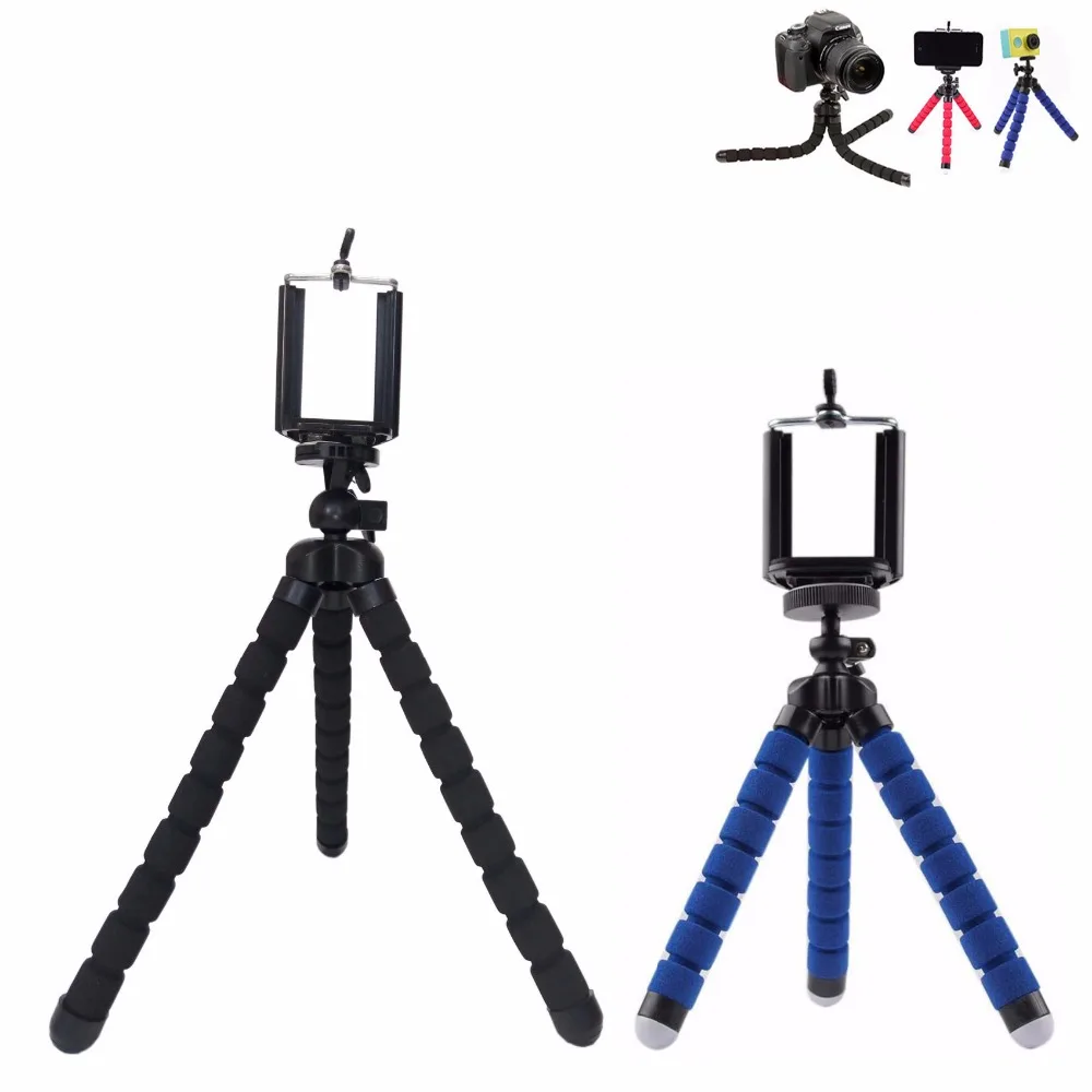 Мини портативный губка Гибкая штативы Малый/Большие размеры Octopus для камеры или