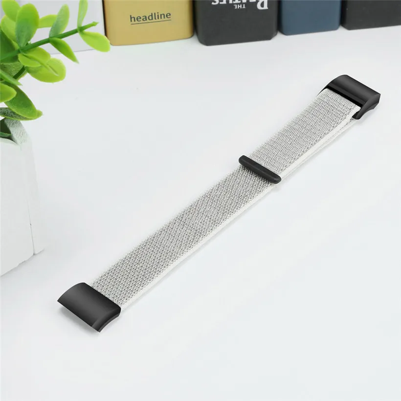 Дизайн легкий Маленький Нейлоновый ремешок для часов Fitbit Charge 2 сменный ремешок для смарт-часов аксессуары 81024