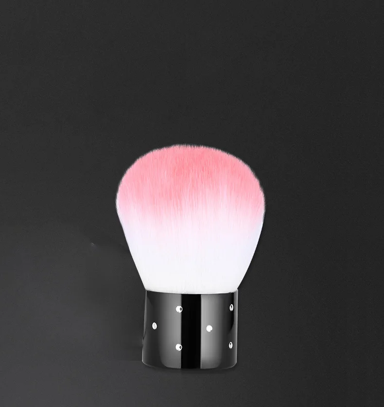 1 Pcs Short Brush ROHWXY мягкая щетка для смахивания пыли с ногтей маникюр Дизайн ногтей щетка для очистки пыли блестящая пудра блестки удаление пыли ручка Маникюрный Инструмент - Цвет: 1 Pcs Short Brush