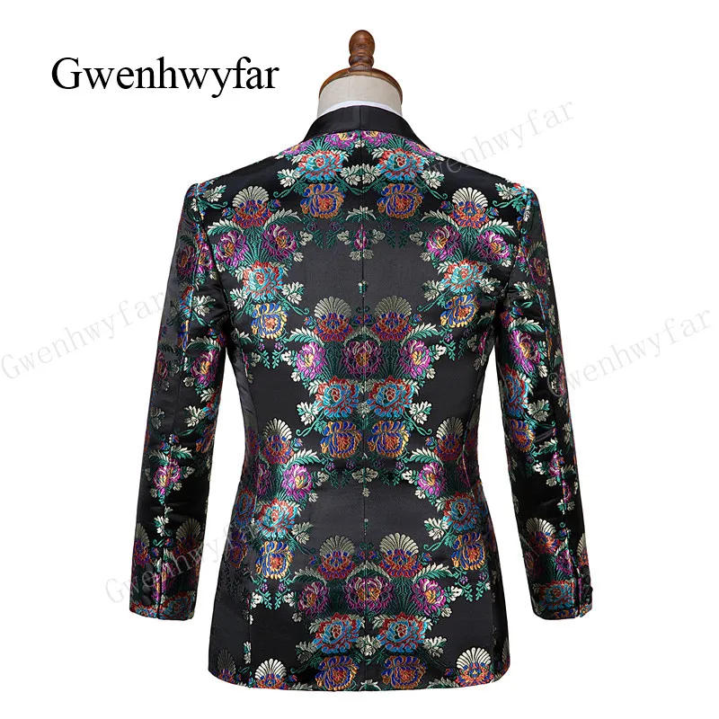 Gwenhwyfar 2019 новый последний свадебный пиджак итальянский черный однобортный жилет