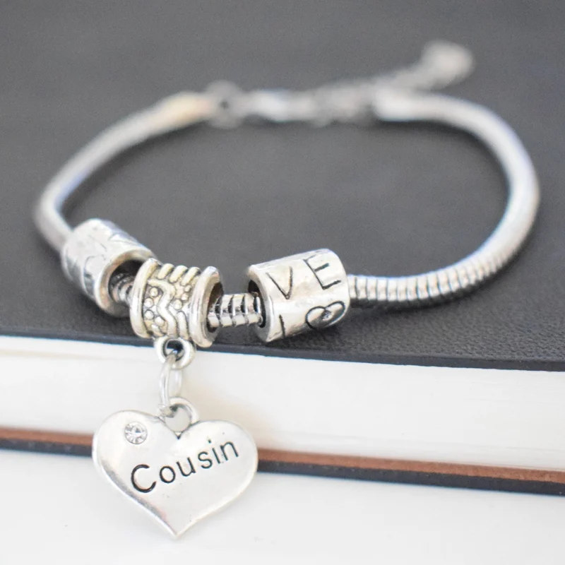 Браслеты с кулоном в виде сердца винтажном стиле|Браслеты шармами| |