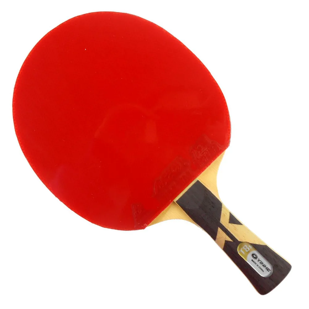 Pro Table Tennis Ping Pong Combo Paddle Racket Yinhe T8s + 2 Pcs Mercury II Shakehand long handle FL | Спорт и развлечения